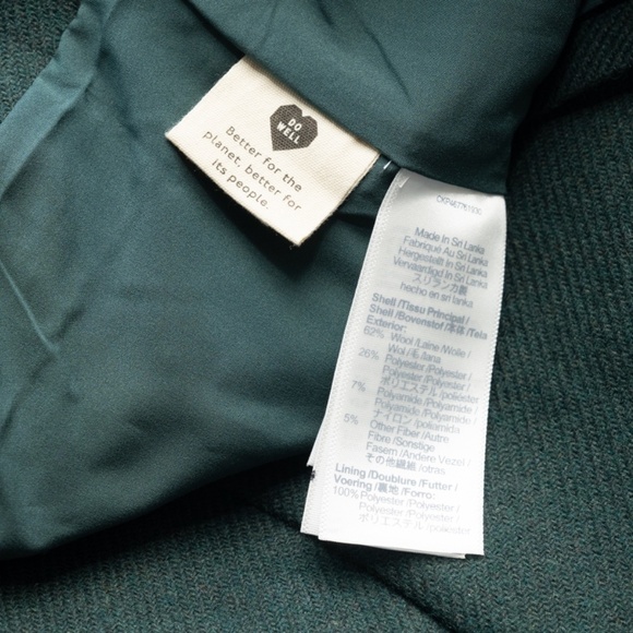 Madewell. Plus size Wool Brushed Dorset Blazer. - Picture 11 of 11